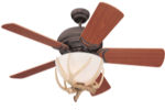 44" Antler Ceiling Fan