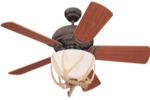 42" Antler Ceiling Fan