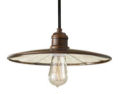 Retro/Vintage Edison Hanging Bulb Pendant Light - Astral Bronze