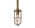 Retro/Vintage Edison Hanging Bulb Pendant Light - Antique Brass