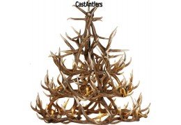 Elk 30 Cast Antler Chandelier