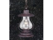 14 inch Outdoor Rustic Finish Western Lantern Hanging Pendant