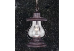 14 inch Outdoor Rustic Finish Western Lantern Hanging Pendant