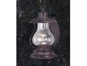 8 inch Outdoor Rustic Finish Western Lantern Porch Wall Mounted Light Sconce