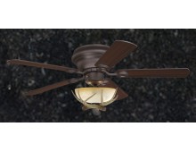 Flushmount Noble 42 inch Antler Bowl Ceiling Fan