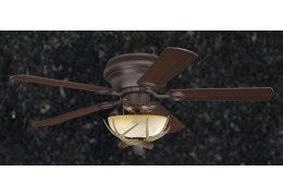 Flushmount Noble 42 inch Antler Bowl Ceiling Fan