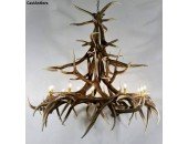 Elk 15 Cast Antler Chandelier