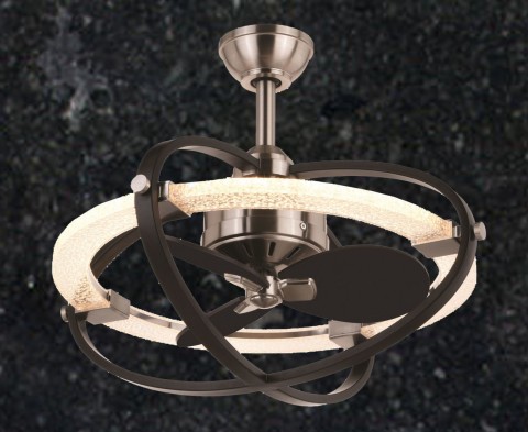 Fandelier Contemporary 22 inch Ceiling Fan