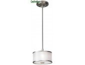 Industrial Light Pendant - Brushed Steel