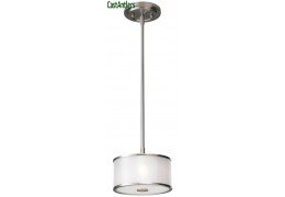 Industrial Light Pendant - Brushed Steel