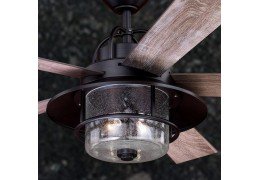 Lake Home Rustic Nautical Indoor/Outdoor Ceiling Fan