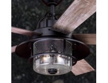Lake Home Rustic Nautical Indoor/Outdoor Ceiling Fan