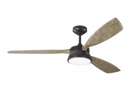 Mid Century Modern 57 inch Outdoor/Indoor Downlight Rustic Ceiling Fan