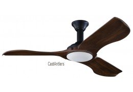 Minimalist Contemporary 56 inch Fan Black