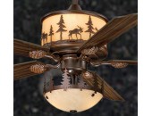 Moose Yukon Ceiling 56 inch Fan w/ Light Kit