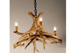 Mule Deer 4 Cast Antler Chandelier 