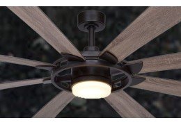 Slate Gray Windmill 68 inch Farmhouse Ceiling Fan w/ Remote Indoor/Outdoor