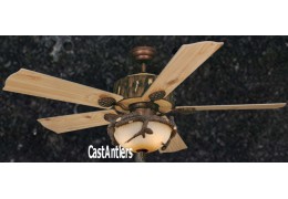 Weathered 52 inch Patina Ceiling Fan