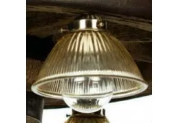 Replacement Glass for 30" or 42"  Downlight Reproduction/Cast Wagon Wheel Chandelier