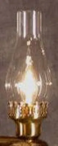 Replacement Glass for 30" or 42" Lantern Reproduction/Cast Wagon Wheel Chandelier
