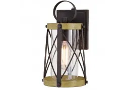 Outdoor Porch Wall Edison Iron and Elm Rustic Farmhouse Light