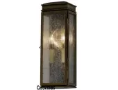 2 Light Bronze Porch Wall Lantern