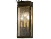 3 Light Bronze Wall Porch Lantern