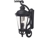 4 Light Castle Outdoor Porch Wall Lantern