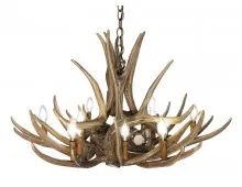 Mule Deer 9 Cast Antler Chandelier 