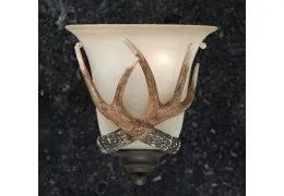 Cast Antler Wall Light