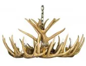 Deer Creek Twelve Antler Chandelier