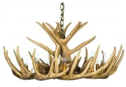 Deer Creek Twelve Antler Chandelier