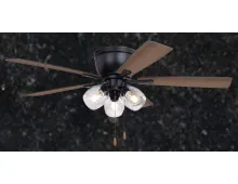 Edison 3-Light 52 inch Ceiling Fan