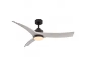 Modern 52 inch Indoor/Outdoor Ceiling Fan Matte Bronze