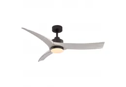 Modern 52 inch Indoor/Outdoor Ceiling Fan Matte Bronze