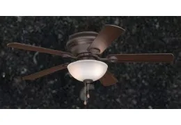 Flushmount Noble 42 inch Bronze Ceiling Fan