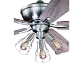 Industrial Cage Lights 52 inch Ceiling Fan