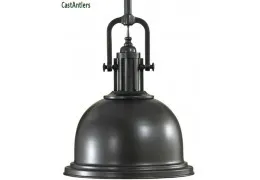 Large Industrial Light Pendant - Dark Bronze