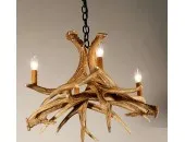 Mule Deer 4 Cast Antler Chandelier 