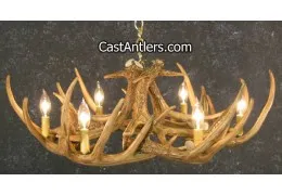 Traditional Deer Antler Chandelier