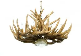 Verde Deer Antler Chandelier w/ Downlight