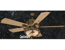 Weathered 52 inch Patina Ceiling Fan
