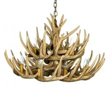 Whitetail 21 Cast Cascade Antler Chandelier