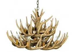 Whitetail 21 Cast Cascade Antler Chandelier