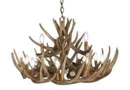 Whitetail 15 Cast Cascade Antler Chandelier