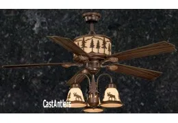 Yukon Ceiling Fan 56 inch w/ 3 Light Kit