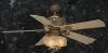 Woodlands Rustic 52 inch Faux Antler Ceiling Fan