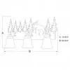 Rustic Moose 3-Light Bathroom Vanity Light
