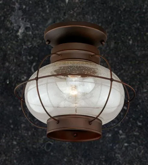Nautical 13in Outdoor Ceiling Light