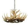 Deer Creek Twelve Antler Chandelier